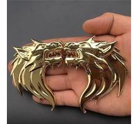 LiYeeYP 2 piezas 3D Metal Car Sticker for Audi Sline TT Q2 Q3 Q5 Q7 Q8 A3 A4 A5 A6 A7, Car Accessories Badge Logo 3D Sticker Car 3D Metal Emblem