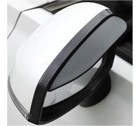 LiYeeYP 2Pcs Car Rear View Mirror Rain Visors for Ford Puma MK2 ST/ST-Line X 2020-2023 2024 2025, Side Door Wing Mirror Shield Waterproof Exterior Protector Cover, Black