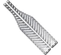 LiYeeYP 2Pcs Rearview Mirror Anti-Scratch Protector Strips for Mazda CX-9 2016-2025, Side Door Mirror Cover Trims Stylish Exterior Accessories,Silver