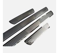 LiYeeYP 4pcs Door Sill Guard Scuff Plate, For Ford Explorer EV SUV 2024, Stainless Car Door Entry Guards Cover Protector Threshold Kick Plates Welcome Pedal Plate Car