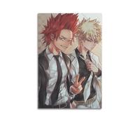 Liyeloe Anime My Hero PosterMusic Albums Movie Decorative Wall Canvas Posters Artwork Gifts Space Aesthetics 24x36inch(60x90cm) Unframe-style