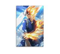 Liyeloe Anime Poster My Hero AcademiaMusic Albums Movie Decorative Wall Canvas Posters Artwork Gifts Space Aesthetics 20x30inch(50x75cm) Unframe-style