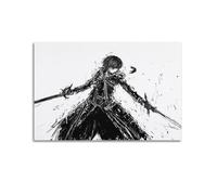 Liyeloe Anime Poster Sword Art OnlineMusic Albums Movie Decorative Wall Canvas Posters Artwork Gifts Space Aesthetics 08x12inch(20x30cm) Unframe-style