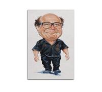 Liyeloe Danny DeVito ArtworkMusic Albums Movie Decorative Wall Canvas Posters Artwork Gifts Space Aesthetics 08x12inch(20x30cm) Unframe-style