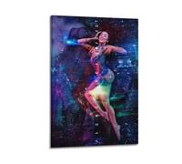 Liyeloe Doja Cat Poster Sexy Singer Album CMusic Albums Movie Decorative Wall Canvas Posters Artwork Gifts Space Aesthetics 24x36inch(60x90cm) Frame-style