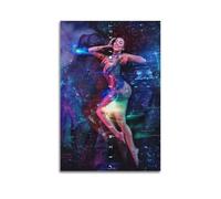 Liyeloe Doja Cat Poster Sexy Singer Album CMusic Albums Movie Decorative Wall Canvas Posters Artwork Gifts Space Aesthetics 24x36inch(60x90cm) Unframe-style