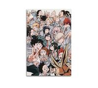 Liyeloe MHA My Hero Academia Poster Bakugo DekuMusic Albums Movie Decorative Wall Canvas Posters Artwork Gifts Space Aesthetics 08x12inch(20x30cm) Unframe-style