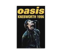 Liyeloe Oasis Knebworth 1996Music Albums Movie Decorative Wall Canvas Posters Artwork Gifts Space Aesthetics 16x24inch(40x60cm) Unframe-style