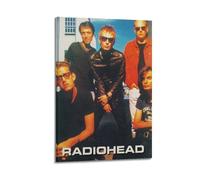 Liyeloe Radiohead-the Bends 4Music Albums Movie Decorative Wall Canvas Posters Artwork Gifts Space Aesthetics 12x18inch(30x45cm) Frame-style