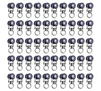 LIYI929GP Curtain Track Rollers, 10 20 50 Pcs Heavy-duty Rail Pulleys Runners, Flexible Mute Gliders Hooks, Smooth Rolling Bearing Wheel For Window Shower Straight Curved Rail Accessories(50 PCS)