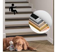 LIYI929GP Non-Slip Stair Edge Trim Stair Nosing, Protects Step Threshold Stair Covers, 90cm Stair Nose Edge Trim L-Shaped Step Protector, For Outside Indoor Door, Wooden, Metal, Tile, Floor Edging