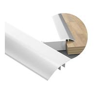 LIYI929GP Wide 43mm Aluminum Floor Transition Strip, Transition Board Bar Door/Carpet/Tile/Threshold Reducer, For Doorways Threshold Ramp Bar Tile Laminate Planks, Smooth Transition, AntiStumbling