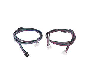 LIYIANWAN tianwandong 1Pcs 10cm/50cm/100cm/150mm Stepper Motor Cables 6pin PH2.0-4pin Extension Cord XH2.54 Black terminal for 3D Printer parts(Black-White terminal,30cm)