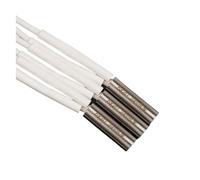 LIYIANWAN tianwandong 24/12V 60W 70W 80W Heater Cartridge 6 * 20mm 1M Temperature Quick Heating Tube V6 Hotend 3D Printer(1PC 24V 60W)
