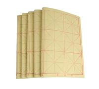 LIYIANWAN tianwandong 30 Pcs/pack Writing Brush Practice Paper Chinese Character Calligraphy Mizi Grid Large Characters Auxiliary Writing Xuan Paper