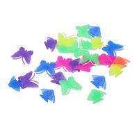 LIYJTK 26Pcs Spoke Beads Unique Fish Design Colorful Bike Wheel Plastic Clip Practical Ornaments Children Bright Decorations