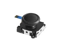 LIYJTK 3D Joystick Button Module Replacement White Black Red Blue Easy Repair Versatile Compatibility Dual Handheld Controller Remote Sensing (black)