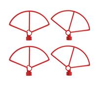 LIYJTK 4Pcs Propeller Guard Blade Wing Cover Protector Prop Drone Accessory for Mini 3 Pro (Red)
