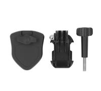 LIYJTK Action Camera Windshield Mount Clip Aluminum Alloy Windshield Camera Clamp Sturdy for Motorcycles