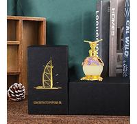 LIYJTK Arabian Perfumes for Women Muslim Eau de Parfum Toilette Halal Dubai Retro Womens Fragrances Concentrated Long Lasting Perfume Essential Oils Floral Perfumes Arabes De Mujer for Women 0.8Oz