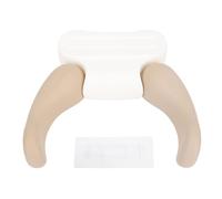 LIYJTK Baby Shower Standing Support Wall Mounted Non Drill Khaki | Anti Slip Bath Aid for Infants Toddlers Simulation Wash Rack No Punching Installation Safe Grip Assistant