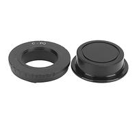 LIYJTK C-PQ Lens Adaptor Ring High-Quality Alloy Black Lightweight