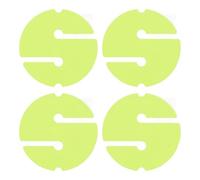 LIYJTK CAVE Diving LINE Circle Marker Durable Safety Rope for Underwater Exploration (Fluorescent Yellow)