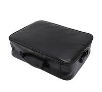 LIYJTK Fireproof Document Bag Large Capacity Multi Pockets File Storage Bag with Combination Lock for Passport Certificate