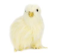 LIYJTK Garden Decoration Simulation Chicken Chicken Ornaments Built In Battery for Children Education Toy (Straight Head)