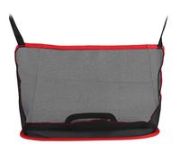 LIYJTK Handbag Holder Organizer Polyester Fiber Car Interior Seat Back Storage Net Bag Accessory (Bagless red)