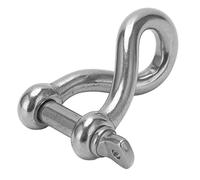 LIYJTK MARINE STAINLESS STEEL SHACKLE TWIST SCREW PIN FOR YACHTING M10