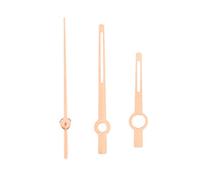 LIYJTK Men Watch Second Minute Hour Hands 8200 Movement Watch Repair Accessory Rose Gold Alloy 3pcs Suit Watchmakers