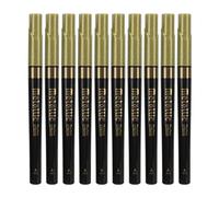 LIYJTK Metallic Marker Pens Dark Green Round Head Marker Pens for Hand Painted Color Ceramics Fabric Cup Rock Metallic Pens