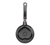 LIYJTK MINI NONSTICK Egg Frying PAN Innovative Korean Breakfast Pot DIY for Kid College Student Stainless Iron Material (Heart Shaped)