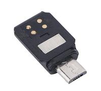 LIYJTK Mobile Phone Connector Android Reverse Data Connector Adapter 2 Camera Enhanced Smartphone Experience ABS Shell Alloy Joints Multiple Function Interface White