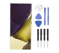 LIYJTK Note 20 Ultra 5G OLED LCD Touch Screen Assembly for SM N986B with Frame & Tools (Black)