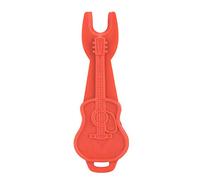 LIYJTK Plastic Acoustic Guitar Chords Bridge PINS Puller String Cone Puller Guitar Change String Light Easy-USE for Guitarists (Red)