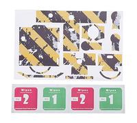 LIYJTK PVC Skin Protective Stickers Film Scratch Proof Osmo 2 Handheld Camera (Future Technology)