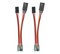 LIYJTK RC Servo Signal Reverser Rotation Inverter High Performance 2PCS for RC Aircraft Airplane Steering Gear
