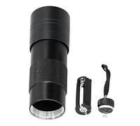 LIYJTK Rechargeable USB Ultraviolet LED Flashlights Black Light Flashlight Pets Urine Stains Detection Portable UV Detector Torch Woods lamp Flurescent for Pet Cat Ringworm Curing Resin