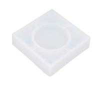 LIYJTK Silicone Mold Ashtray TETRAGONUM Multipurpose SMOOTHLY Cure Resin Jewelry Storage DIY Crafts GB