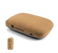 LIYJTK Soft Slow Rebound Memory Foam Pillow Outdoor Camping Travel Cervical Pillow Portable NoonBreak Pillow for Camping Hiking Beach Fishing (COFFEE)