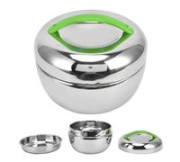 LIYJTK Soup Thermos for Hot Food, Portable Stainless Steel Insulated Lunch Box Double Wall Thermal Container with Compartment and Lid Handles Reusable Flask Kids School Office Picnic 1.3L
