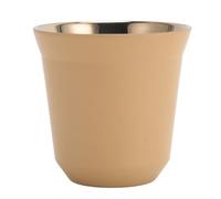 LIYJTK Stainless Steel Double Wall Demitasse Cup Stackable Mirror Finish Dishwasher Safe (160ml)