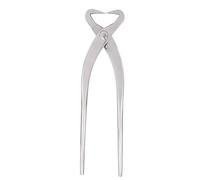 LIYJTK Stainless Steel Long Handle Branch Cutter, 210mm Ergonomic Remover Pruner for Bonsai Tree Shaping