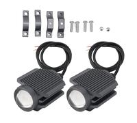 LIYJTK ULTRA BRIGHT LED MOTORCYCLE SPOTLIGHT FOR NIGHT DRIVING ALUMINUM IP67