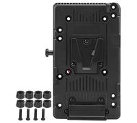LIYJTK V Mount V Lock Battery Plate Adapter D Tap Cable for DSLR Video Camera Extend Photographer Working Time Alloy Black 193g Video Camera