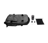 LIYJTK Vacuum Compression Business Travel Backpack Efficient Storage 27L Water Proof Carry On for Commuters (Black)