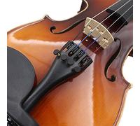 LIYJTK Violin Fiddle Tailpiece Hill Style 4/4 3/4 with Tailgut Tailcord Strong Durable Aluminum Alloy 4 Fine Tuners