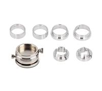 LIYJTK Watch Movement Holder Stainless Steel Repair Maintain Tools 8pcs Set BZ 2000 ETA 7750 Kit